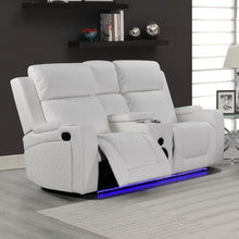 Load image into Gallery viewer, Detroit White Sofa &amp; Loveseat &amp; Chair