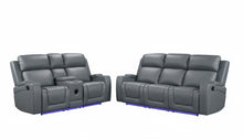 Load image into Gallery viewer, Detroit Gray Sofa &amp; Loveseat