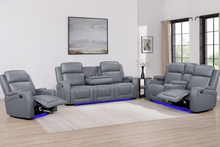 Load image into Gallery viewer, Detroit Gray Sofa &amp; Loveseat &amp; Chair