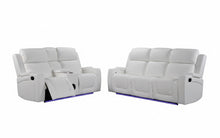 Load image into Gallery viewer, Detroit White Sofa &amp; Loveseat