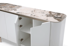 Load image into Gallery viewer, ESF 93 Dining Table with 2107 Chairs and 8010 buffet