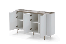 Load image into Gallery viewer, ESF 93 Dining Table with 2107 Chairs and 8010 buffet