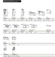 Load image into Gallery viewer, ESF Fidia Buffet w/ Mirror