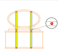 Load image into Gallery viewer, ESF Leonardo 4 Door Buffet