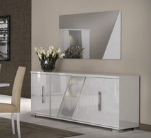 Load image into Gallery viewer, ESF Lisa 4 Door Buffet w/Mirror