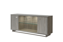 Load image into Gallery viewer, ESF Volare 4 Door buffet w/ mirror GREY