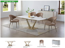 Load image into Gallery viewer, ESF 109 Table Golden with 1442 chairs