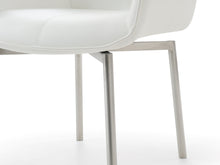 Load image into Gallery viewer, ESF 1218 swivel dining chair White