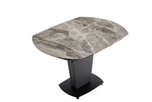 Load image into Gallery viewer, ESF 2417 Marble Table Grey with 3405 Chairs Cream