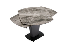 Load image into Gallery viewer, ESF 2417 Marble Table Grey with 3405 Chairs Cream