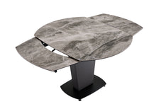 Load image into Gallery viewer, ESF 2417 Marble Table Grey with 3405 Chairs Cream