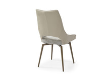 Load image into Gallery viewer, ESF 9087 Champagne-Bronze Table with 1239 swivel Beige Champagne chairs
