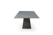 Load image into Gallery viewer, ESF 9087 Table Dark grey with 1254 chairs and Vulcano Buffet/mirror