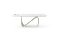 Load image into Gallery viewer, ESF 9087 Table White with 1218 swivel white chair