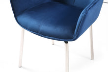 Load image into Gallery viewer, ESF 9188 Table with 1218 swivel blue chairs