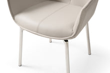 Load image into Gallery viewer, ESF 9188 Table with 1218 swivel grey taupe chairs