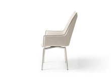 Load image into Gallery viewer, ESF 9188 Table with 1218 swivel grey taupe chairs
