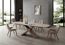 Load image into Gallery viewer, ESF 9368 Table Taupe with 1287 chairs