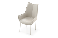 Load image into Gallery viewer, ESF 9436 Dining Table with 1218 swivel grey taupe chairs