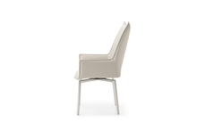 Load image into Gallery viewer, ESF Cloud Table with 1218 swivel grey taupe chairs