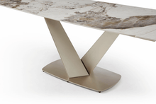 Load image into Gallery viewer, ESF 93 Dining Table with 1442 Chairs and 8010 buffet Set