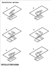 Load image into Gallery viewer, ESF Zig Zag Dining Table