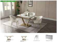 Load image into Gallery viewer, ESF 109 Golden Dining Table