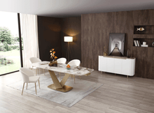 Load image into Gallery viewer, ESF 93 Dining Table with 1442 Chairs and 8010 buffet Set