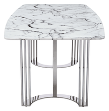 Load image into Gallery viewer, ESF 131 Silver Marble Dining