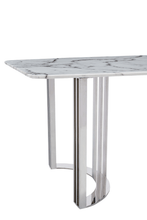 Load image into Gallery viewer, ESF 131 Silver Marble Dining
