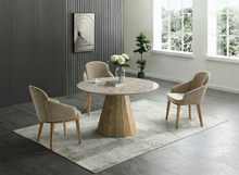 Load image into Gallery viewer, ESF 9493 Round Dining Table with Extension
