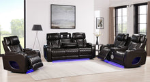 Load image into Gallery viewer, Hialeah Brown Sofa &amp; Loveseat &amp; Chair