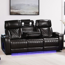 Load image into Gallery viewer, Hialeah Brown Sofa &amp; Loveseat &amp; Chair