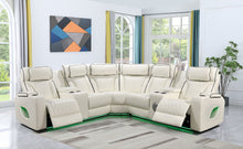 Load image into Gallery viewer, Houston White 3-pc Sectional