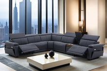 Load image into Gallery viewer, Phoenix Black 6-pc Sectional New
