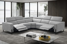 Load image into Gallery viewer, ESF 2787 Sectional with Recliners – Light Grey