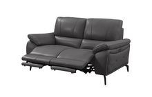Load image into Gallery viewer, ESF 2934 Dark Grey Loveseat w/ electric recliners