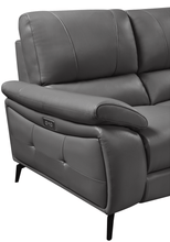 Load image into Gallery viewer, ESF 2934 Dark Grey Sofa w/ electric recliners