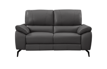 Load image into Gallery viewer, ESF 2934 Dark Grey Sofa w/ electric recliners