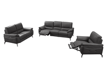 Load image into Gallery viewer, ESF 2934 Dark Grey Loveseat w/ electric recliners