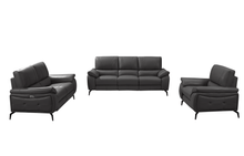 Load image into Gallery viewer, ESF 2934 Dark Grey Loveseat w/ electric recliners