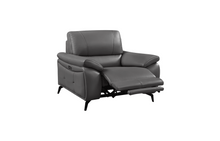 Load image into Gallery viewer, ESF 2934 Dark Grey Loveseat w/ electric recliners