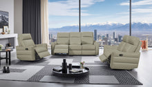 Load image into Gallery viewer, ESF 3517 Grey w/ manual recliners Group