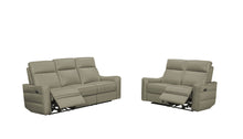 Load image into Gallery viewer, ESF 3517 Grey w/ manual recliners Group