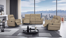 Load image into Gallery viewer, ESF 3517 Taupe w/ manual recliners Group