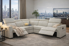Load image into Gallery viewer, ESF 6021 Grey Sectional and armchair w/ manual recliners