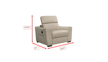 Load image into Gallery viewer, ESF 6021 Grey Sectional and armchair w/ manual recliners