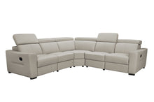 Load image into Gallery viewer, ESF 6021 Grey Sectional and armchair w/ manual recliners