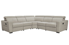 Load image into Gallery viewer, ESF 6021 Grey Sectional and armchair w/ manual recliners