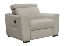 Load image into Gallery viewer, ESF 6021 Grey Sectional and armchair w/ manual recliners